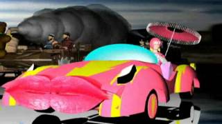 cgi WACKY RACERS intro animation [upl. by Amalee]