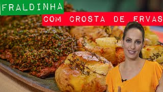 FRALDINHA COM CROSTA DE ERVAS  BATATAS AO MURRO  BRÓCOLIS NO ALHO [upl. by Allerie628]