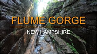 Discovering the Natural Wonder of Flume Gorge in New Hampshire  Full time RV Living [upl. by Adnarram]