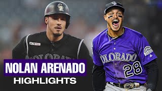 Nolan Arenado  Top Recent Highlights Rockies 3B dominates at plate  in field  MLB Highlights [upl. by Singer]