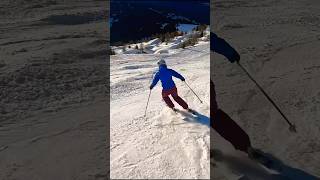 Skiing in Les Arcs skiing [upl. by Analem929]