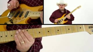 Johnny Hiland Guitar Lesson  7 Open String Licks  Ten Gallon Guitar [upl. by Ylatfen696]