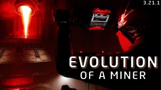 Evolution of a Solo miner in 3 minutes  Star Citizen [upl. by Notffilc]