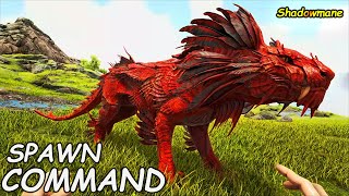 Shadowmane ARK Spawn Command  How To Summon Shadowmane ARK Code [upl. by Yun]