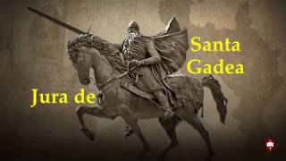 El Cid y Alfonso VI Jura de Santa Gadea Romance recitado por Manuel Dicenta [upl. by Adnilre]