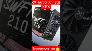 Placa de video RX66t0XT 8gb amd promo pcgamer amd fortnite pc promo live [upl. by Glaser]