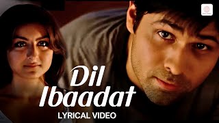 KK  Dil Ibaadat Kar Raha Hai Lyrical Video  Emraan Hashmi  Soha Ali Khan  Pritam  Tum Mile [upl. by Lenor]