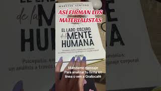 Así firman los materialistas  shorts [upl. by Yrellav104]