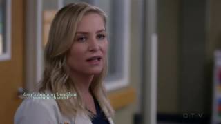 Greys Anatomy 13x09 Arizona and Minnick Scene [upl. by Ob]