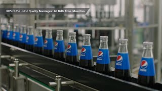 MehrwegGlaslinie von KHS für zuverlässige Abfüllung von Softdrinks auf Mauritius [upl. by Samid240]