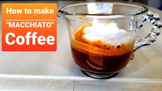 How to make MACCHIATO coffee using Breville Barista Express [upl. by Oiramad]