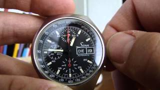 SINN chronograph LEMANIA 5100 test [upl. by Dressel]