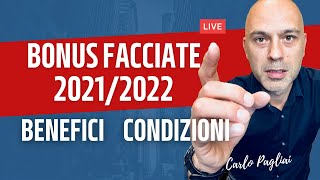 Bonus Facciate 90 Guida aggiornata 11 Dic 2021 benefici e condizioni [upl. by Dermott194]