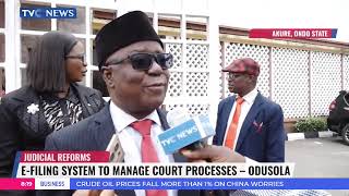 Ondo State Judiciary Launches EFilling System [upl. by Ahcsropal69]