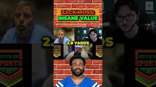 Zack Moss Fantasy Football Prediction fantasyfootball [upl. by Oecam]