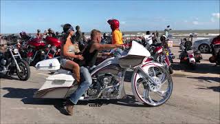 Lone Star Bike Rally Galveston Texas Part 2 [upl. by Oguh]