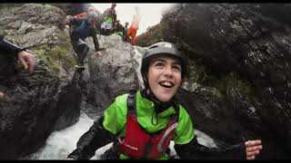 Ghyll Scramble Adventure with Keswick Extreme [upl. by Nylle]