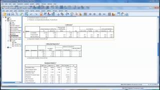 Linear Regression in SPSS [upl. by Suidaht]