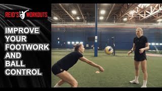 5 Volleyball Drills with 2 Players and No Net Foot Work and Ball Control [upl. by Harlen208]