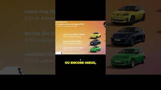 Tous les PRIX de la R5 dévoilés  automobile vehicule test electric info renault renault5 [upl. by Onida132]