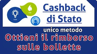 Cashback sulle bollette di luce e gas  come ottenere il rimborso [upl. by Salas]