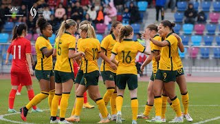 CommBank Young Matildas v China PR Game 1  Highlights [upl. by Hourigan]