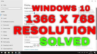 Windows 10 How to add and optimize additional displays [upl. by Cha]