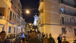 San Severo Fg Festa di San Francesco dAssisi 2024 Uscita in processione del simulacro [upl. by Leahcimauhsoj]