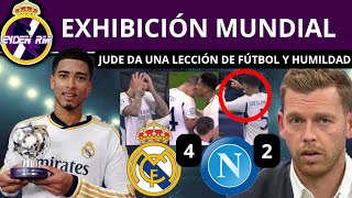 🚨 BELLINGHAM DEJA MUDO A JOTA JORDI Y HACE UN PARTIDAZO CON BRUTAL GESTOREAL MADRID VS NAPOLES 42 [upl. by Brufsky]