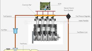 Multi Point Fuel Injection System MPFI0001 0502 [upl. by Nahgam]