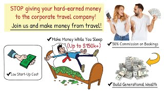 FreeMoneyToTravelcom  Travel Affiliate Program  Make Money In Your Sleep Book your vacation [upl. by Kowtko56]