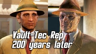 Fallout 4  Meeting VaultTec Representative 200 Years Later [upl. by Crin]