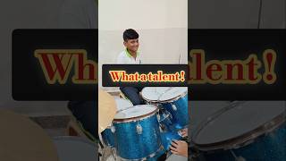 What a talent  Drum beat  How to play drum [upl. by Ali]