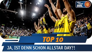 Ja ist denn schon ALLSTAR Day  MagentaSport Top 10  easyCredit Basketball Bundesliga [upl. by Anilem]