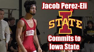 Jacob PerezEli Commits to Iowa State  Paulsboro Wrestling [upl. by Asyla]