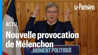 Lappel de Mélenchon à « mettre des drapeaux palestiniens partout » après le 7 octobre [upl. by Sielen]