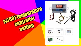 Amicismart temperature controller setting [upl. by Annaiek]