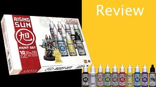 The Army Painter Rising Sun Set Review [upl. by Horodko]