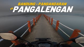 Solo Touring Bandung  Pangandaran via Pangalengan [upl. by Anabal204]