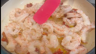 How to make Shrimp Scampi 🦐 [upl. by Asserak]