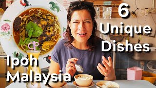 IPOH MALAYSIA FOOD TOUR 6 Dishes you HAVE to eat Where to Eat Malaysian Street Food amp Restaurants [upl. by Maida]