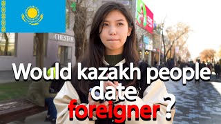 Would you date a foreigner   Kazakhstan street interview [upl. by Eillah63]