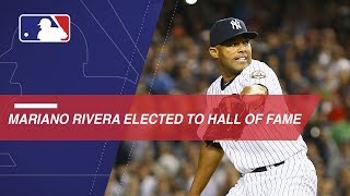 Watch Mariano Riveras Hall of Fame career highlights [upl. by Butch360]