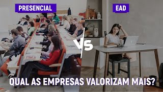 EAD OU PRESENCIAL Você PRECISA VER ESSE VÍDEO [upl. by Ahseela]