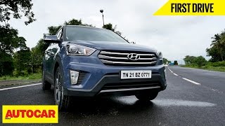 Hyundai Creta  First Drive  Autocar India [upl. by Lory]