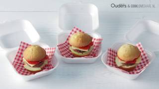 Kindertraktatie snoephamburgers  CookLoveShare [upl. by Peyter]