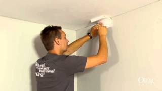 Coving amp Cornice Mouldings  Cutting an Inner Corner [upl. by Ynotna]