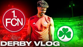 Nürnberg gegen Greuter Fürth⚽  Stadionvlog Frankenderby🔥  Niklas Wilson [upl. by Aehtla]