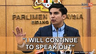 I will continue to voice out against LCS project says Syed Saddiq [upl. by Eendyc]