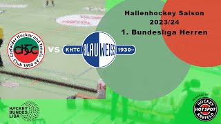 Crefelder HTC  Blau Weiß Köln  Herren 1 Hallenhockey Bundesliga [upl. by Spurgeon]